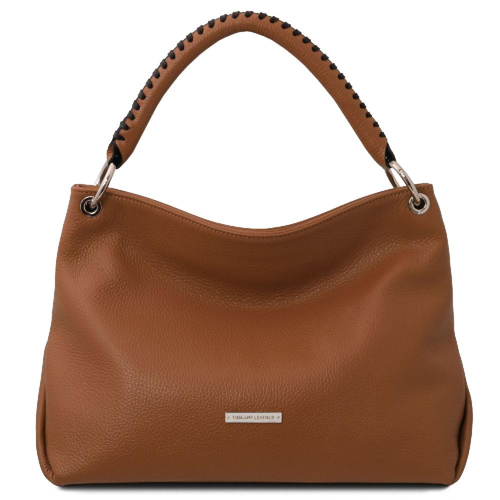 Tuscany Leather Borsa a Spalla in Pelle Morbida Vendite stagionali
