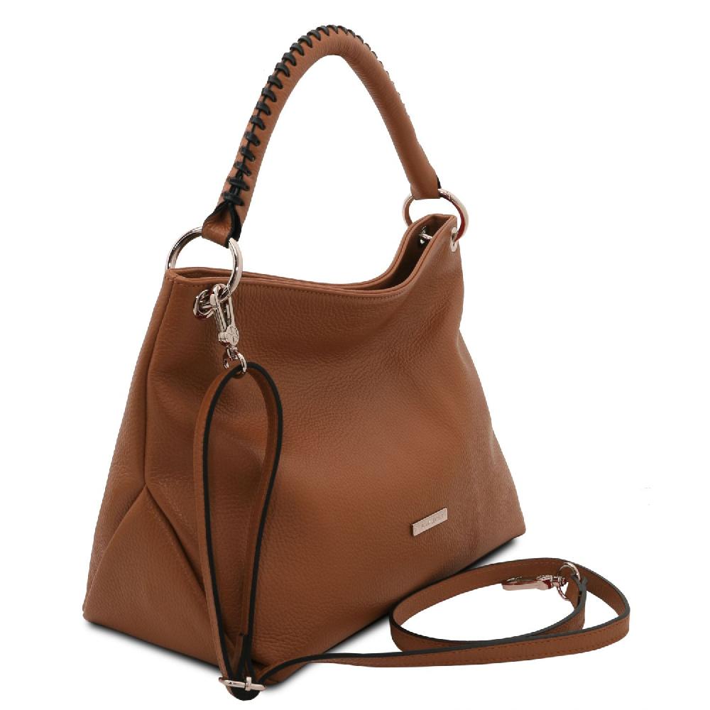 Tuscany Leather Borsa a Spalla in Pelle Morbida Vendite stagionali
