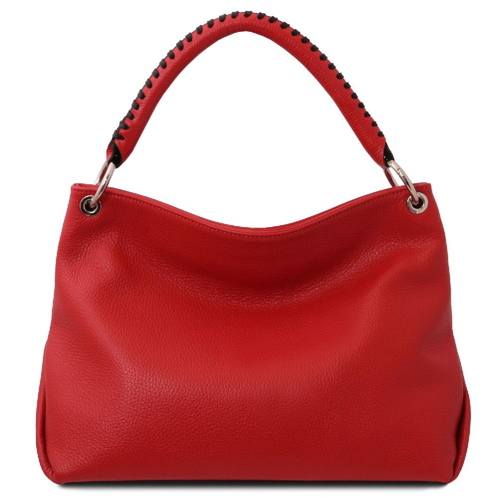 Tuscany Leather Borsa a Spalla in Pelle Morbida Cyber Monday