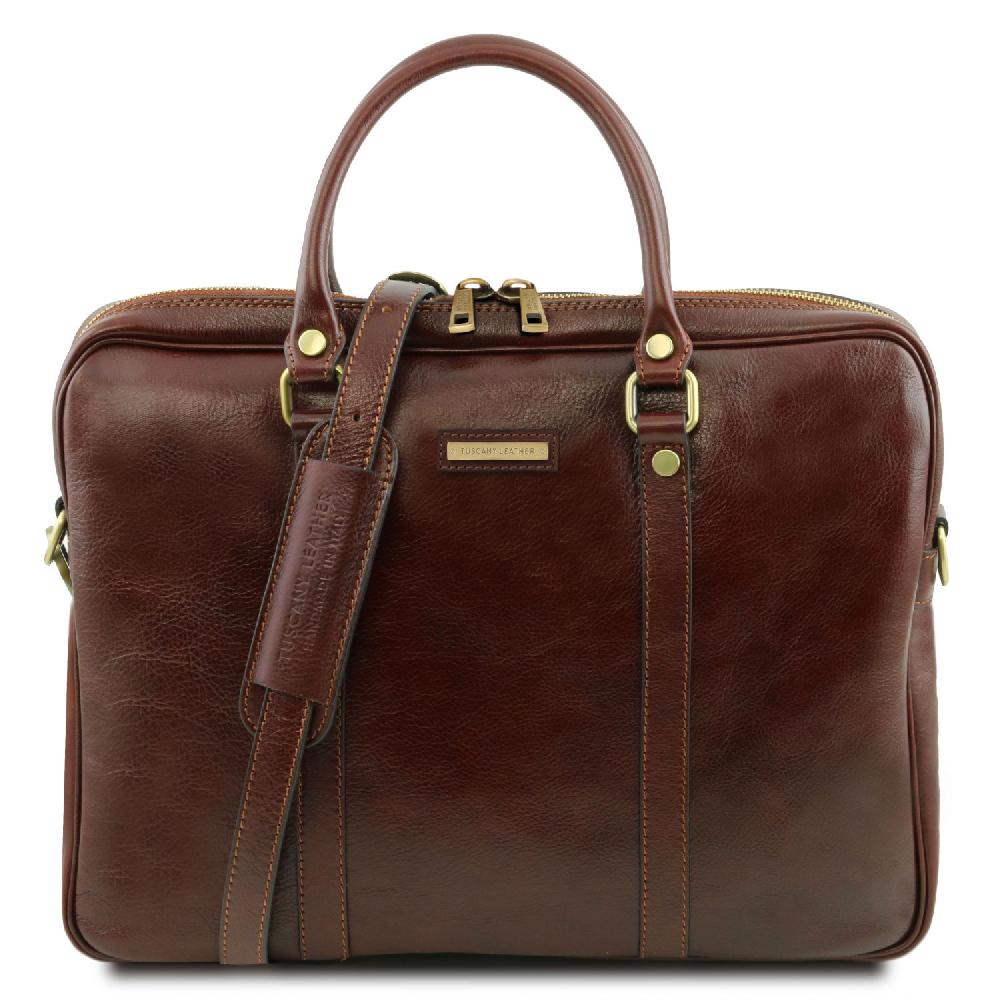 Tuscany Leather Borsa Porta Computer in Pelle