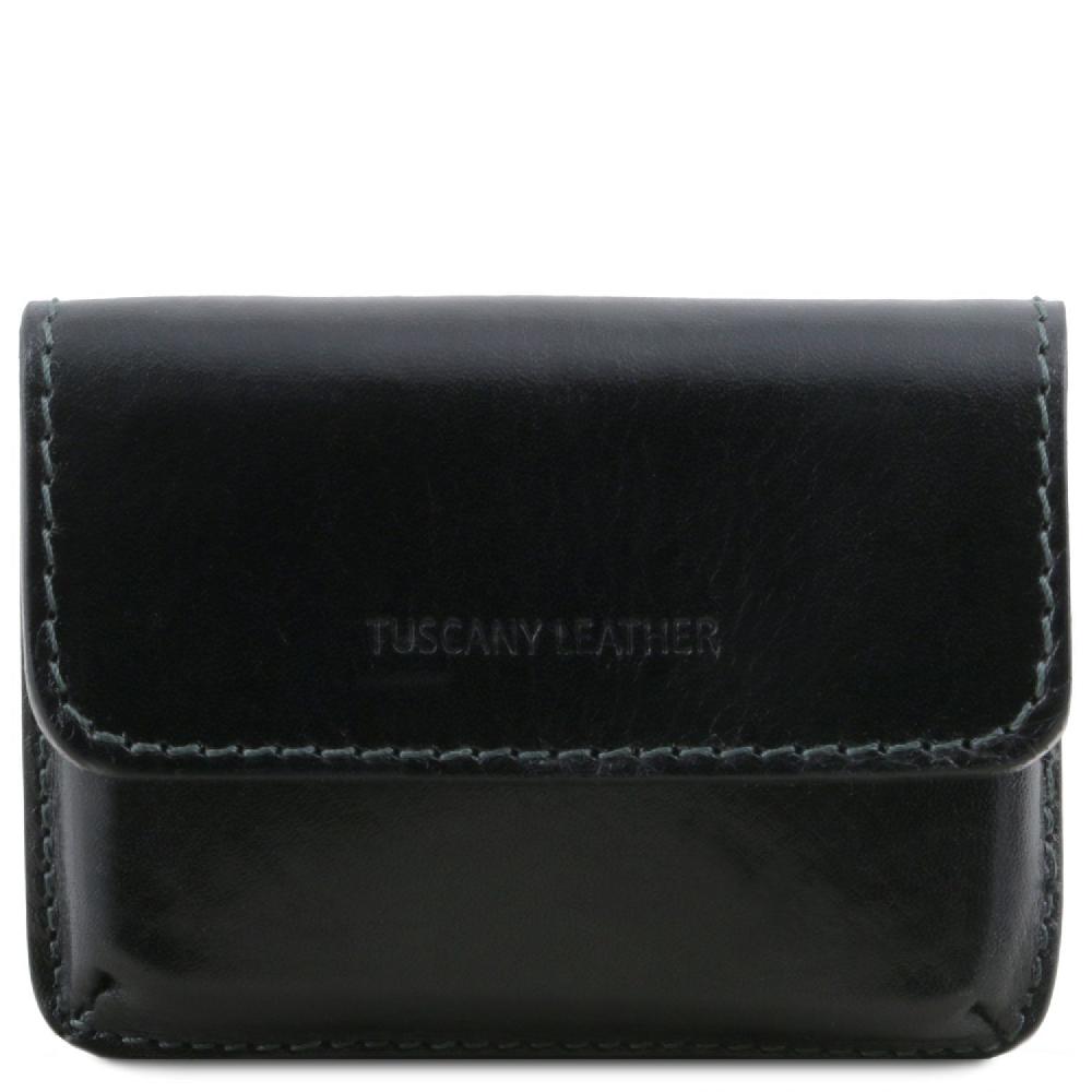 Tuscany Leather Esclusivo Porta Biglietti da Visita in Pelle Offerta San Valentino