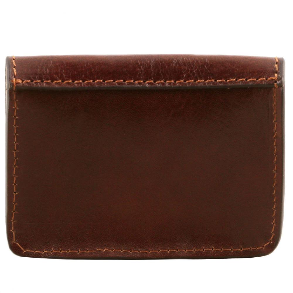 Tuscany Leather Esclusivo Porta Biglietti da Visita in Pelle Offerta San Valentino
