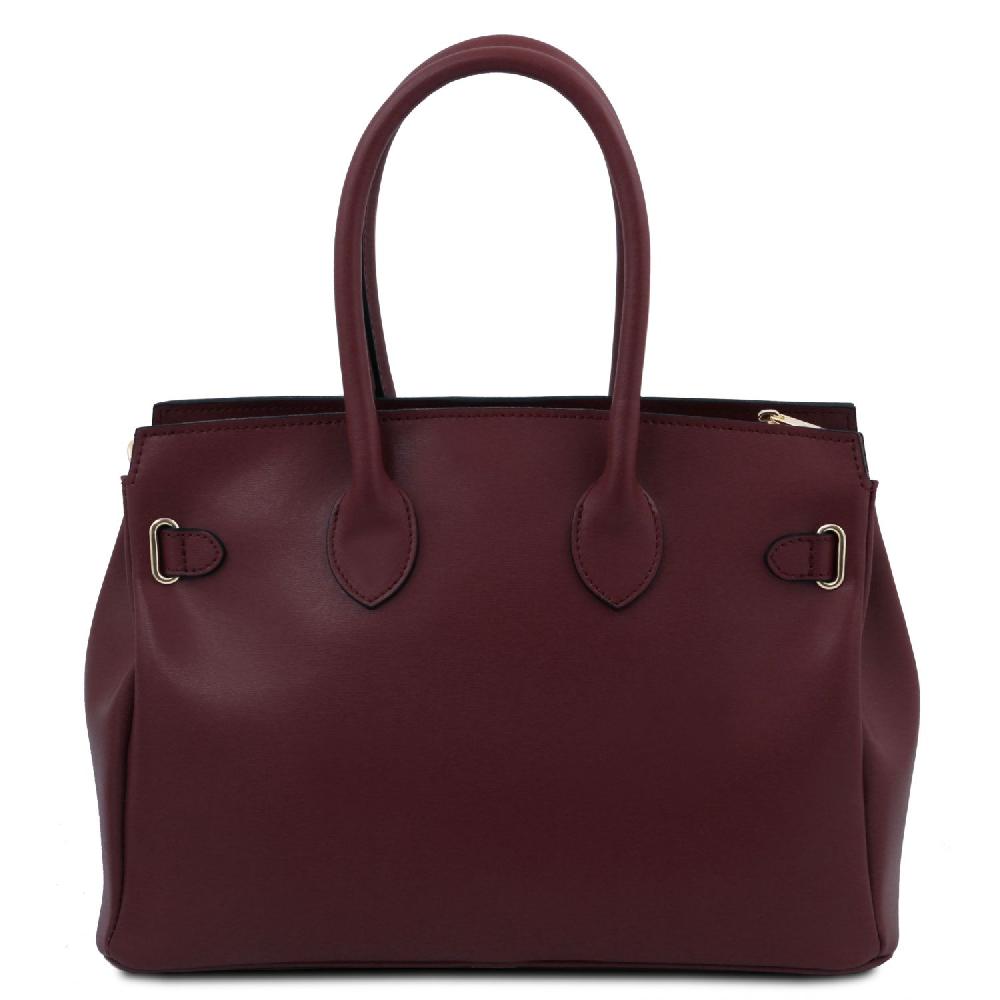 Tuscany Leather Borsa a Mano in Pelle Grandi sconti
