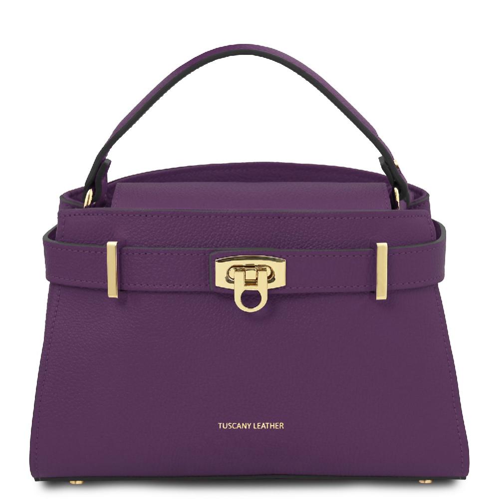 Tuscany Leather Borsa a Mano in Pelle Enormi risparmi