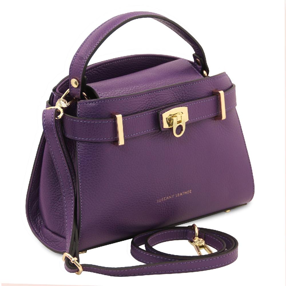 Tuscany Leather Borsa a Mano in Pelle Enormi risparmi