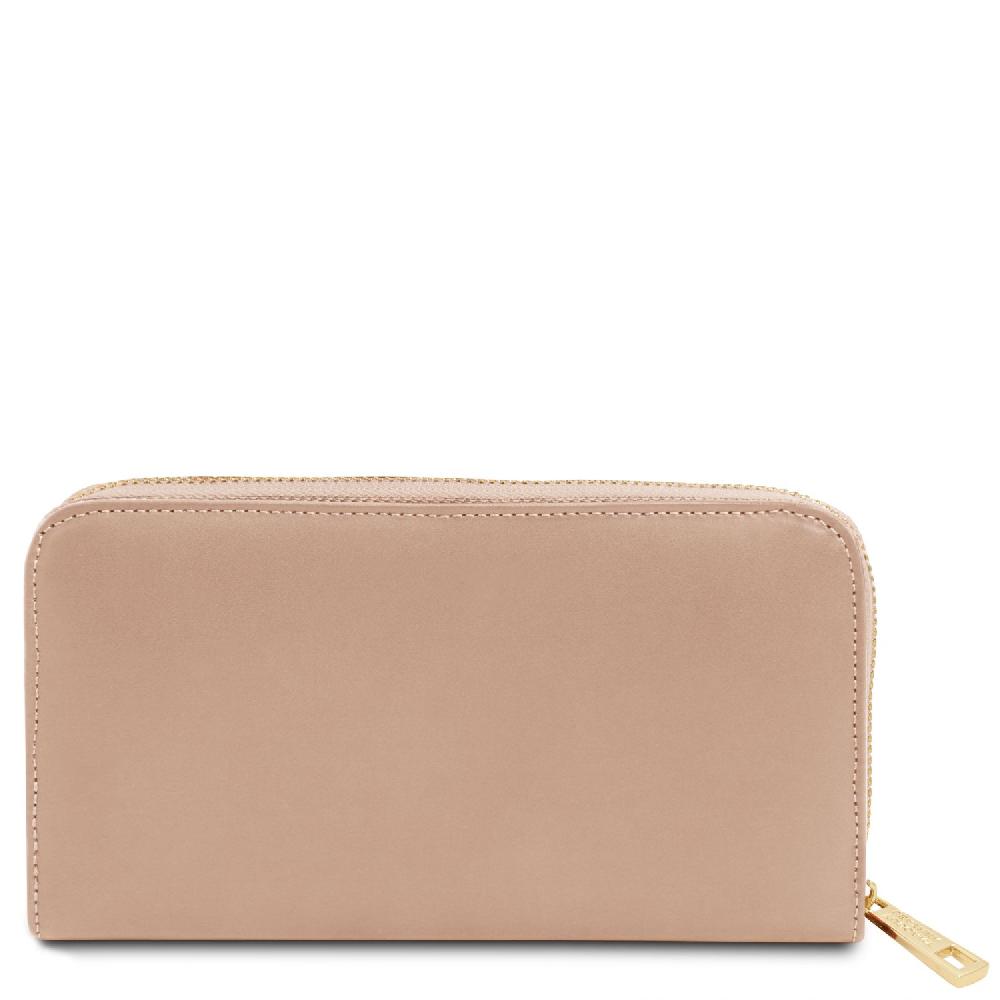 Tuscany Leather Esclusivo Portafogli in Pelle zip Around Prezzo basso