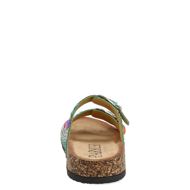 Uma Parker Sandali Doppia Fibbia Green 10.01.24PGR Saldi