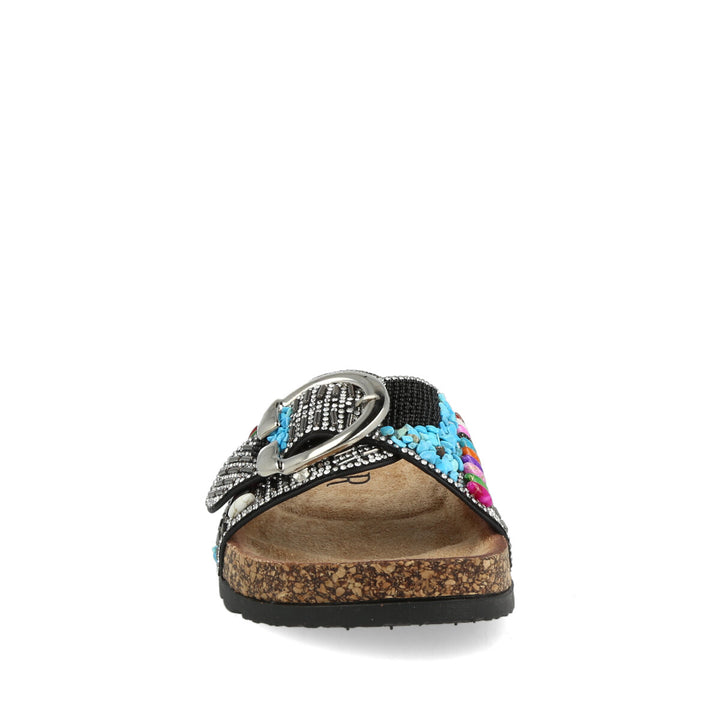 Uma Parker Sandali Ciabatta Black 11.01.24BLK Saldi Di Fabbrica