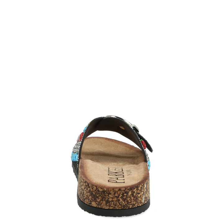 Uma Parker Sandali Ciabatta Black 11.01.24BLK Saldi Di Fabbrica