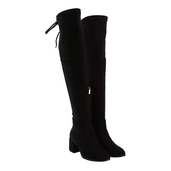 Uma Parker Stivali Over Knees Eco Suede Saldi Di Fabbrica
