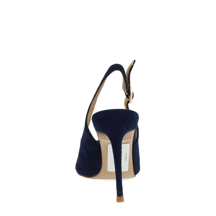 Uma Parker Chanel in Camoscio Navy Hotsell