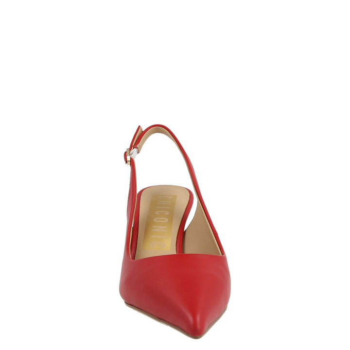 Uma Parker Chanel in Nappa Rosso Saldi Di Fabbrica