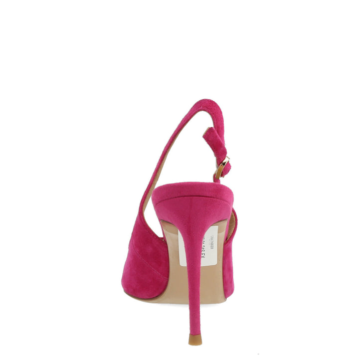 Uma Parker Chanel in Camoscio Fuxia Qualità