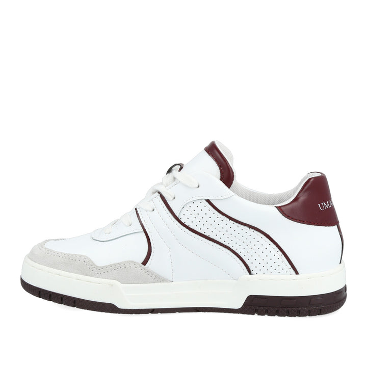 Uma Parker Skate022 Bianco-Bordeaux Nuovo