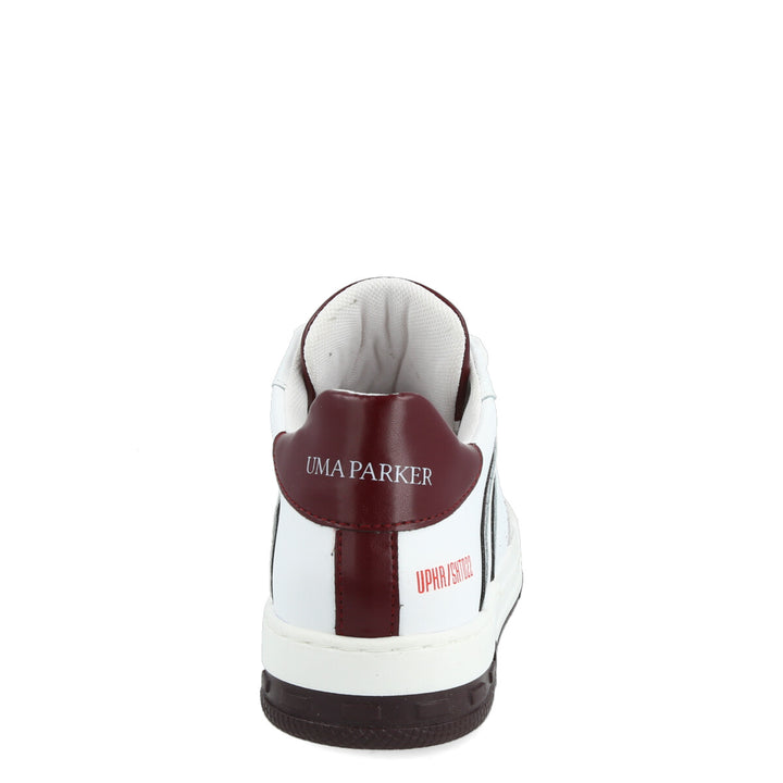 Uma Parker Skate022 Bianco-Bordeaux Nuovo