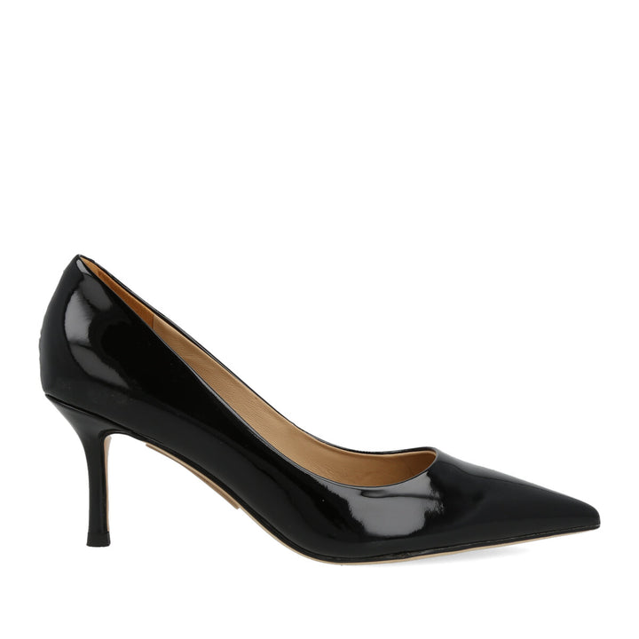 Uma Parker Decolleté in Vernice Nero