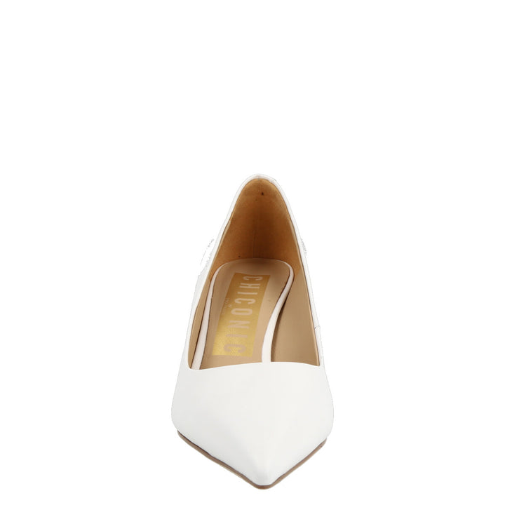 Uma Parker Decolleté in Nappa Bianco Pezzi Unici