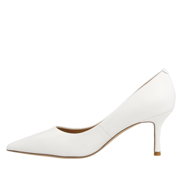 Uma Parker Decolleté in Nappa Bianco Pezzi Unici