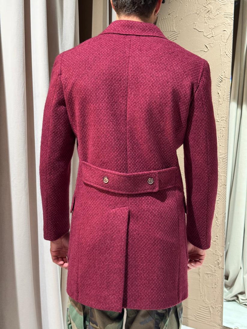 Underground Couture Cappotto Langella Bordeaux Soddisfazione Garantita