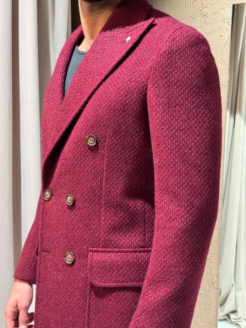 Underground Couture Cappotto Langella Bordeaux Soddisfazione Garantita