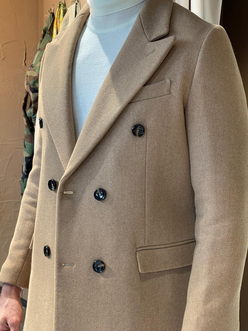 Underground Couture Cappotto Cammello Doppiopetto Novità