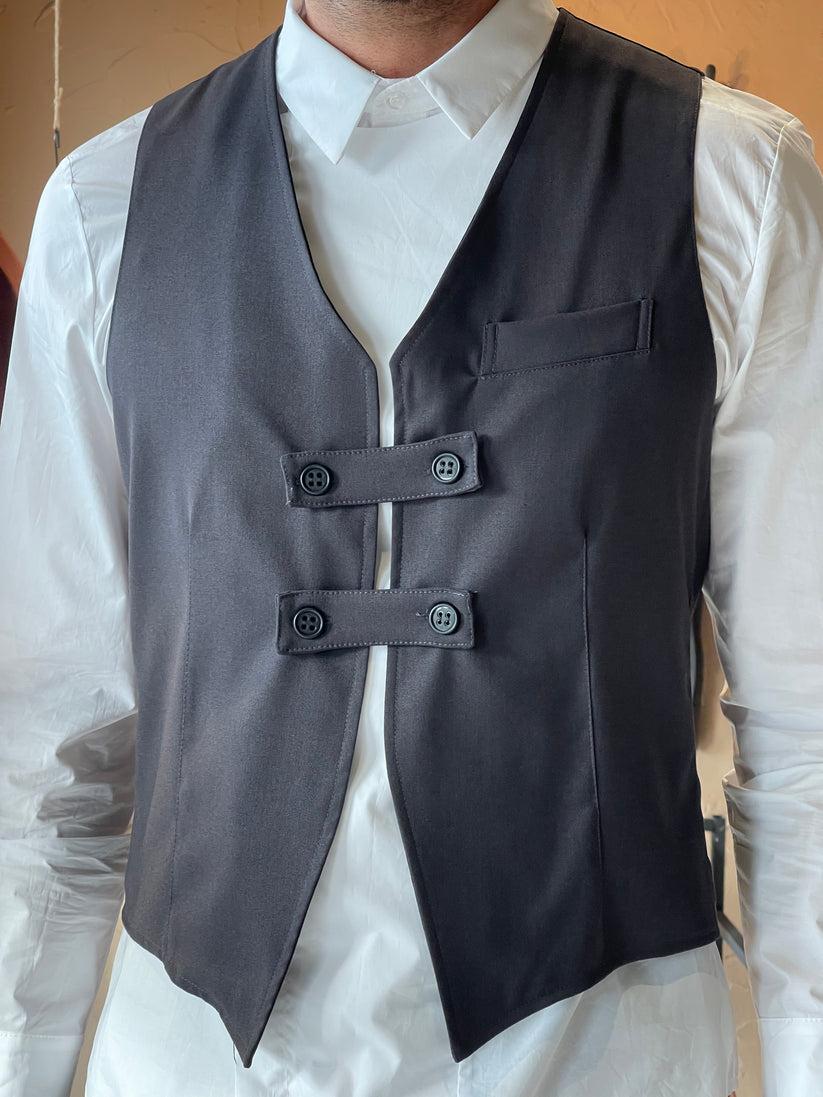 Underground Couture Gilet Grigio Hotsell