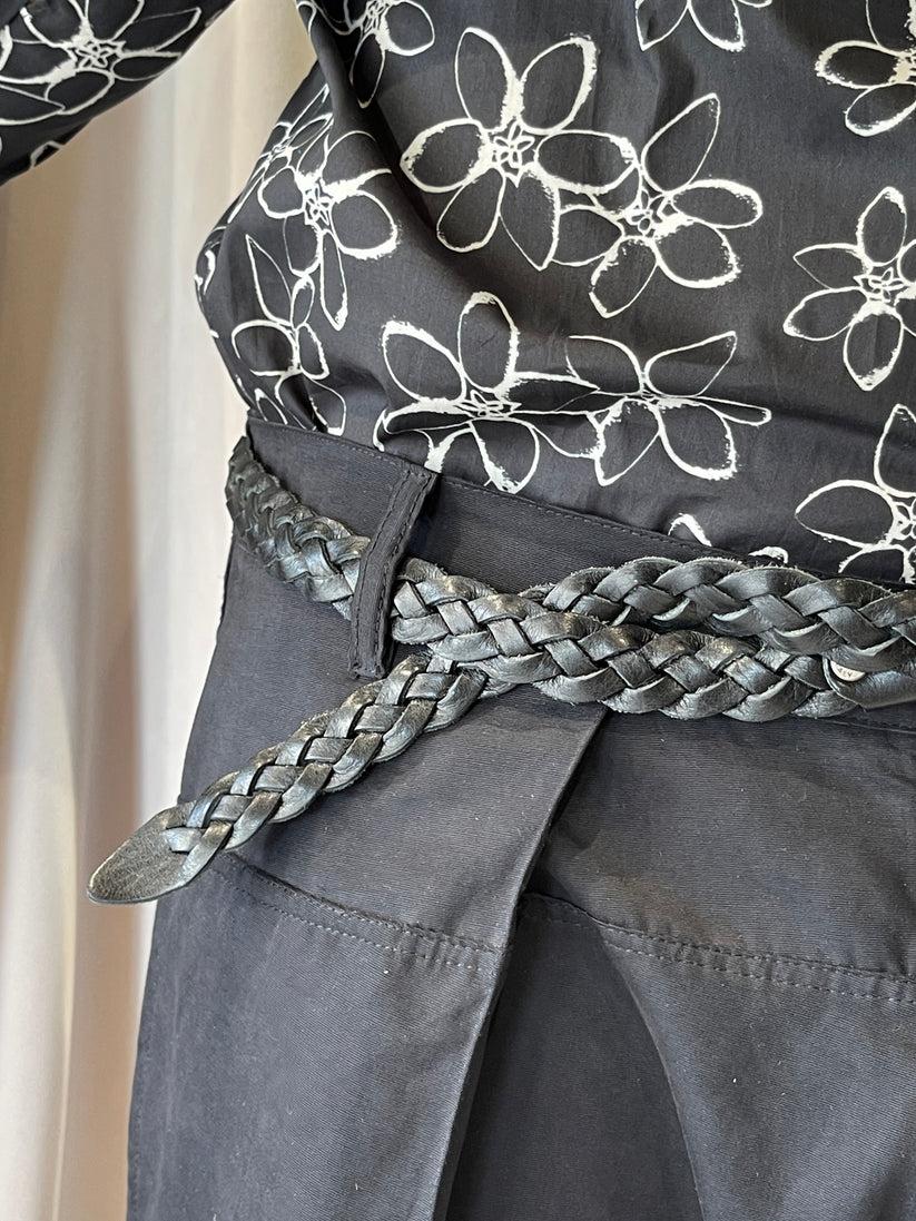 Underground Couture Cintura Intrecciata Nera 2025