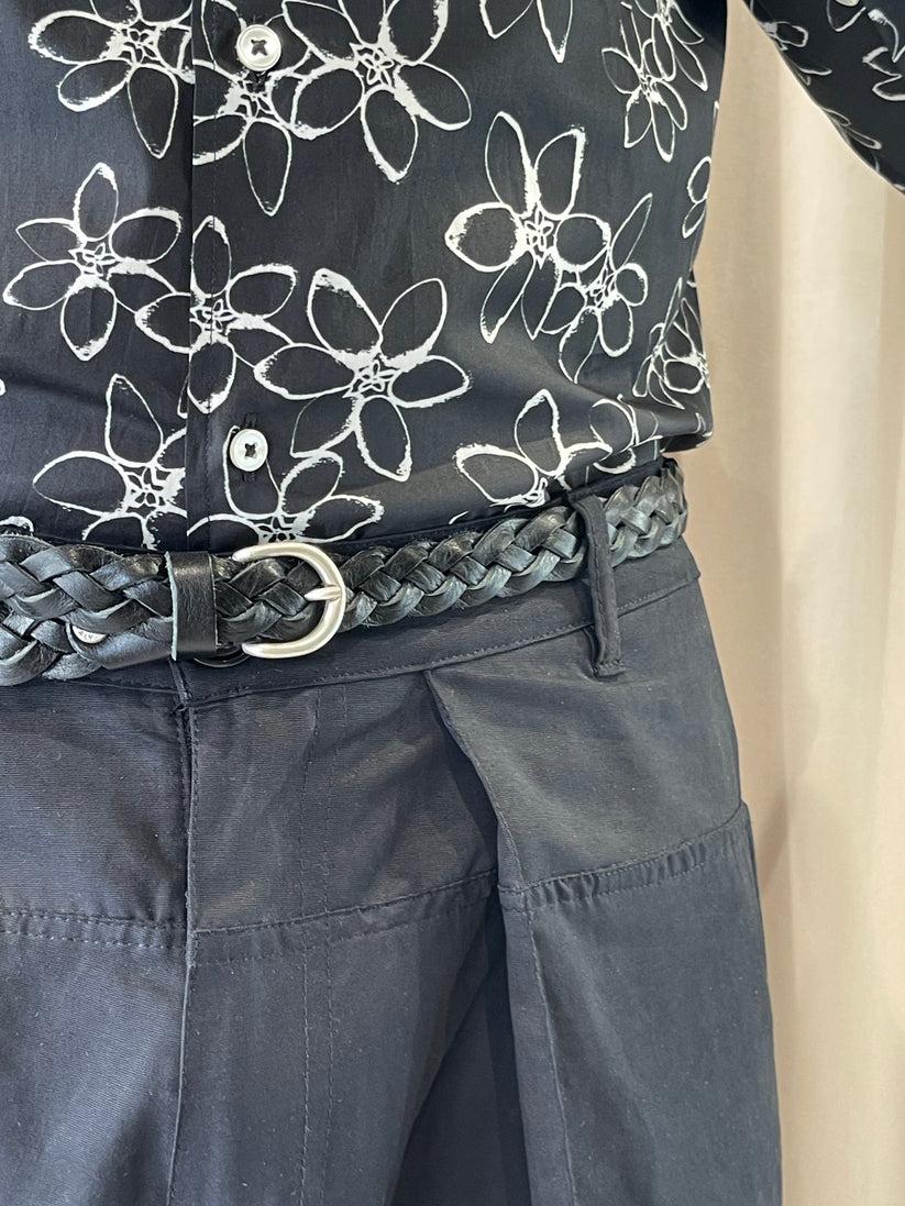Underground Couture Cintura Intrecciata Nera 2025