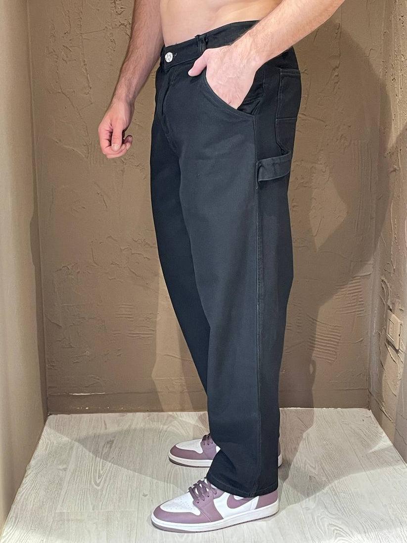 Underground Couture Pantalone Cargo Nero Spedizione Gratuita