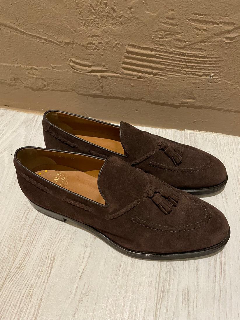 Underground Couture Mocassino Testa di moro Camoscio Pezzi Unici