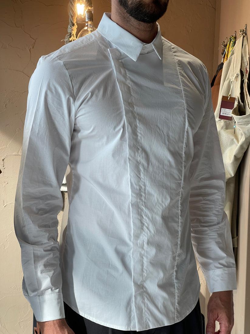 Underground Couture Camicia Parigi Bianca Doppia chiusura Negozi Online