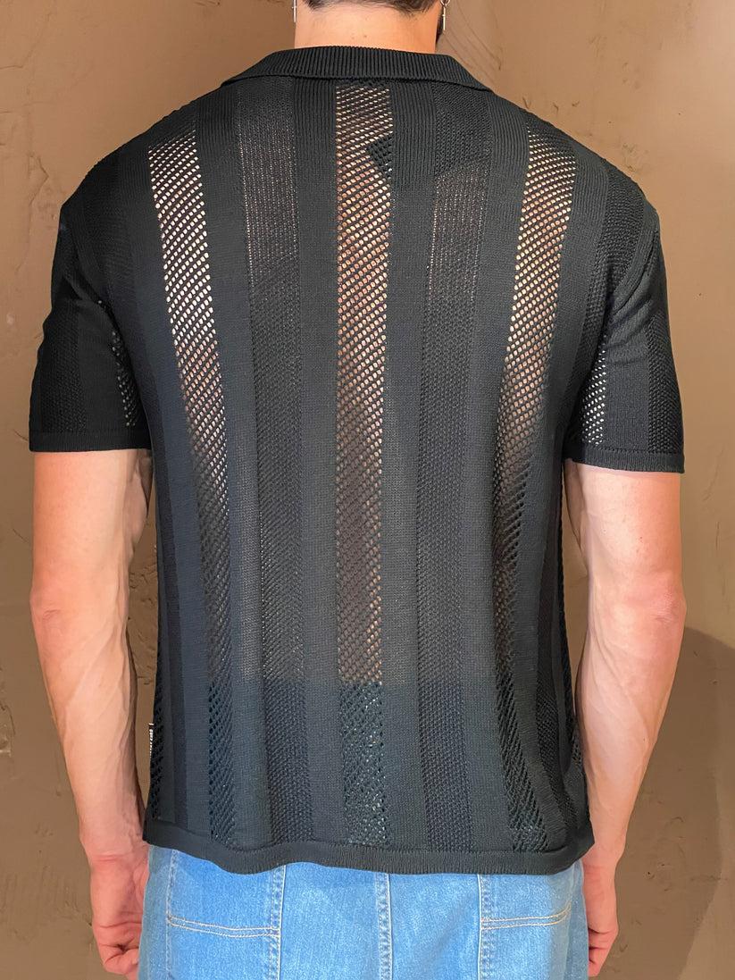 Underground Couture Camicia Nera Filo Convenienza
