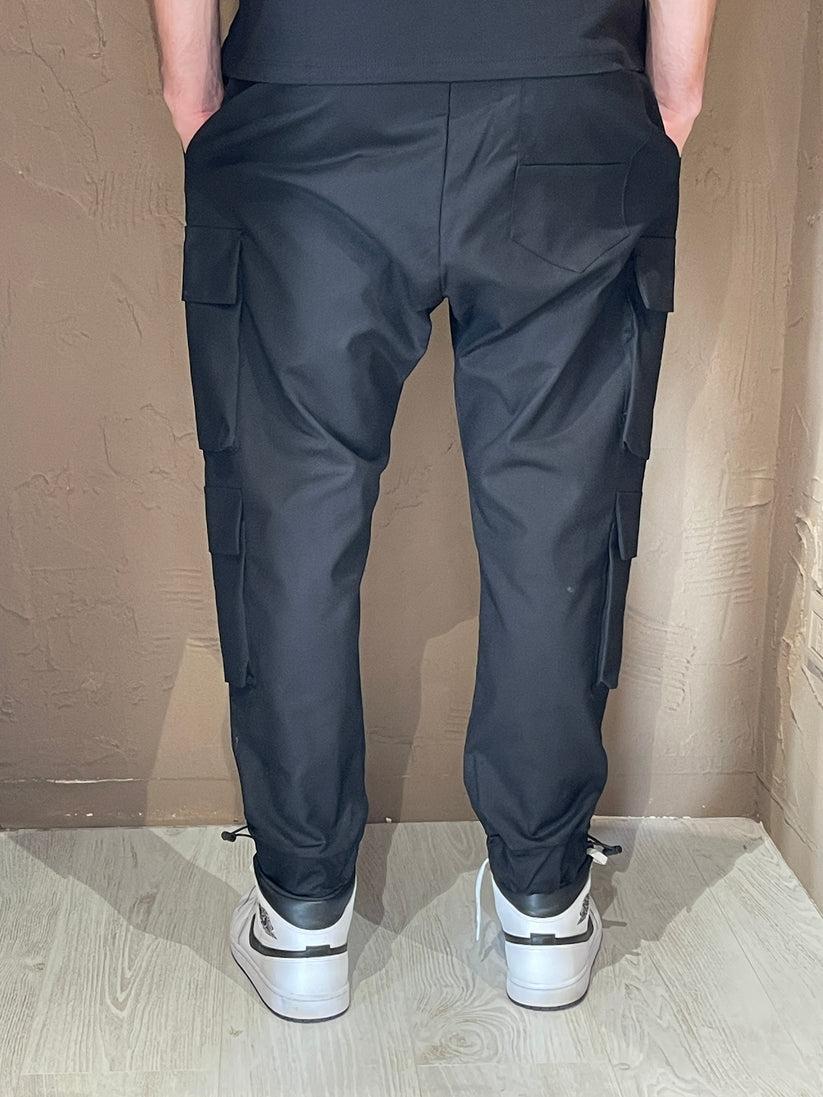 Underground Couture Pantalone Tasconato Nero Vendita