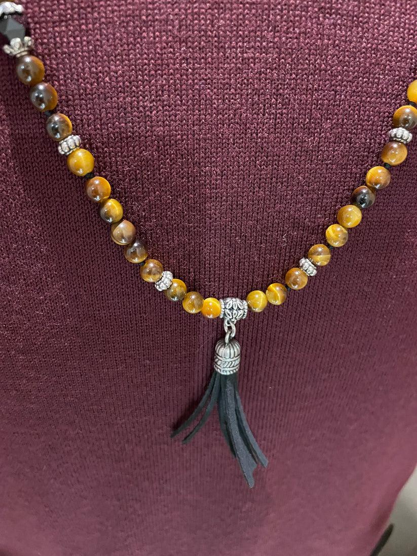 Underground Couture Collana Occhio di Tigre Spedizione Gratuita