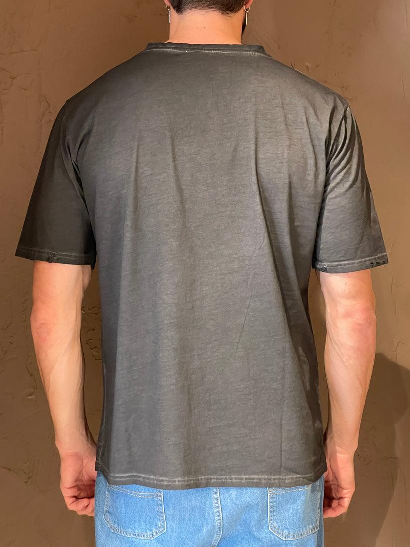 Underground Couture T-shirt Formentera Nero Presa