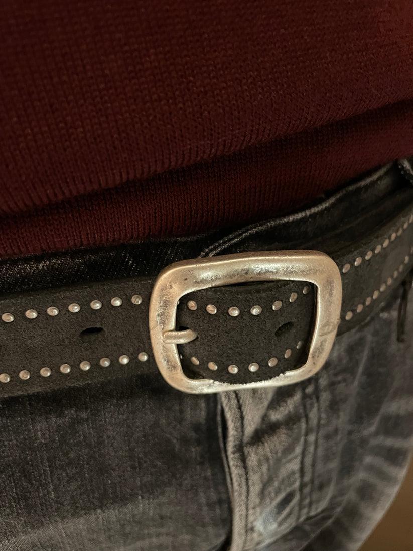 Underground Couture Cintura Borchie Nera Saldi