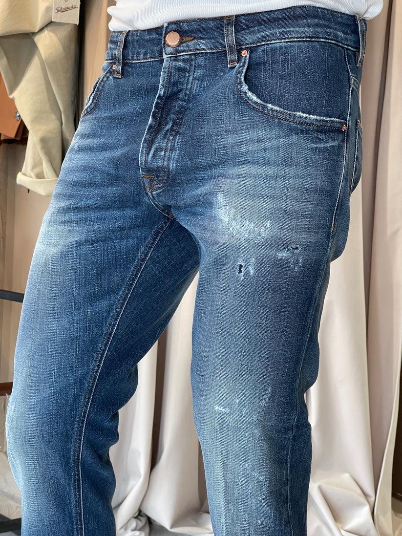 Underground Couture Jeans Don The Fuller Micro rotture In Linea