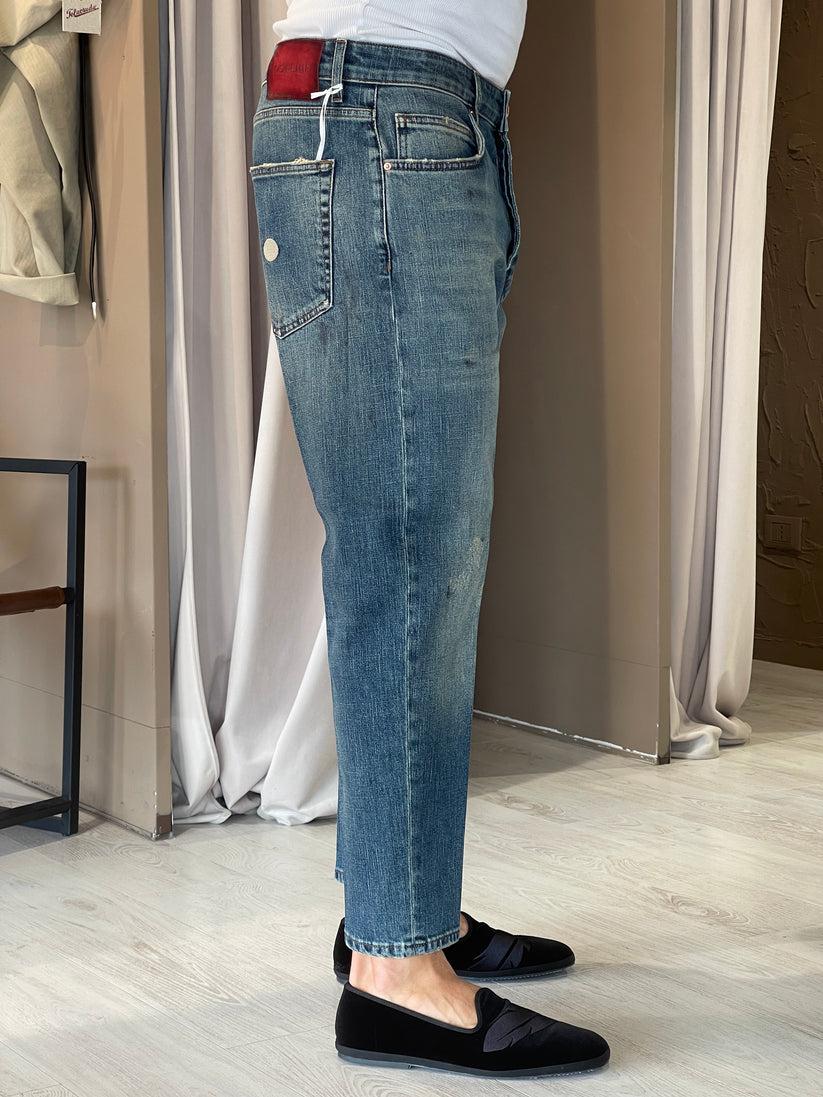 Underground Couture Jeans Don the Fuller Carot Macchie Soddisfazione Garantita