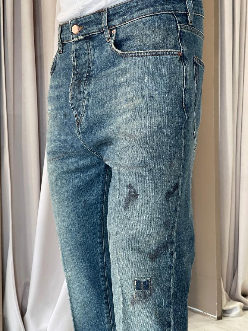 Underground Couture Jeans Don the Fuller Carot Macchie Soddisfazione Garantita