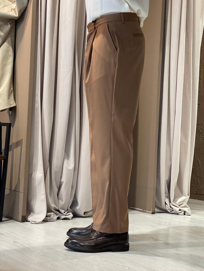 Underground Couture Pantalone Cammello 1 pence Qualità Garantita