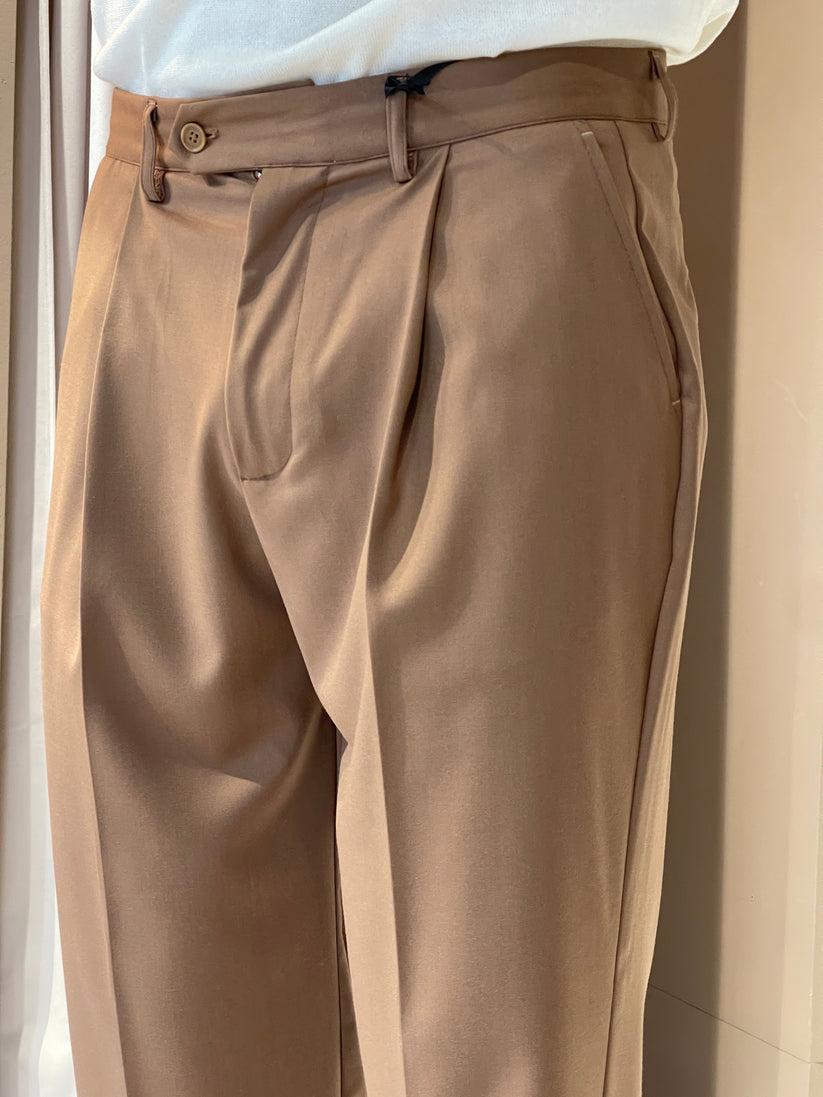 Underground Couture Pantalone Cammello 1 pence Qualità Garantita