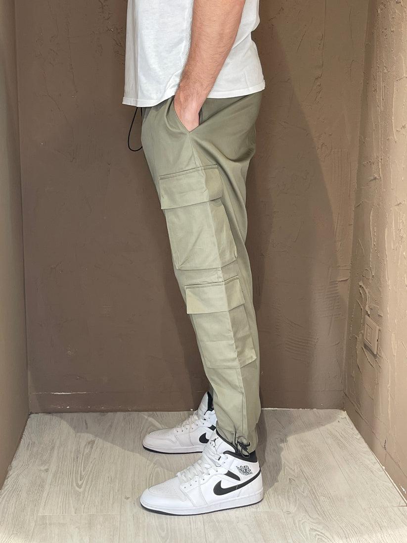 Underground Couture Pantalone Tasconato Verde Online