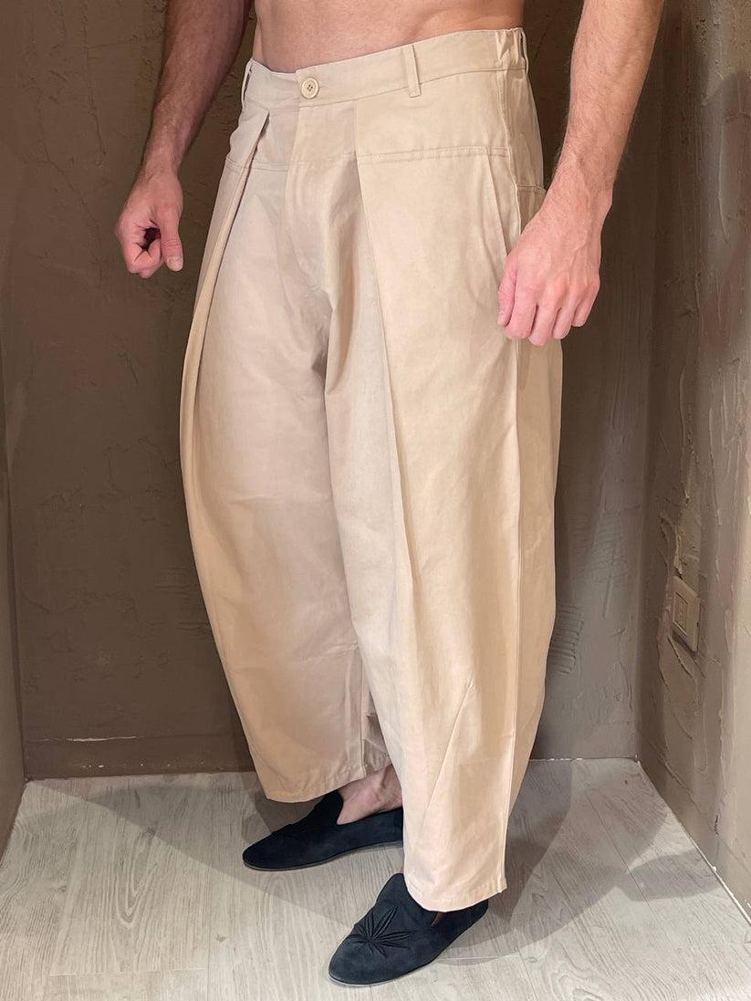 Underground Couture Pantalone Japan Beige Outlet