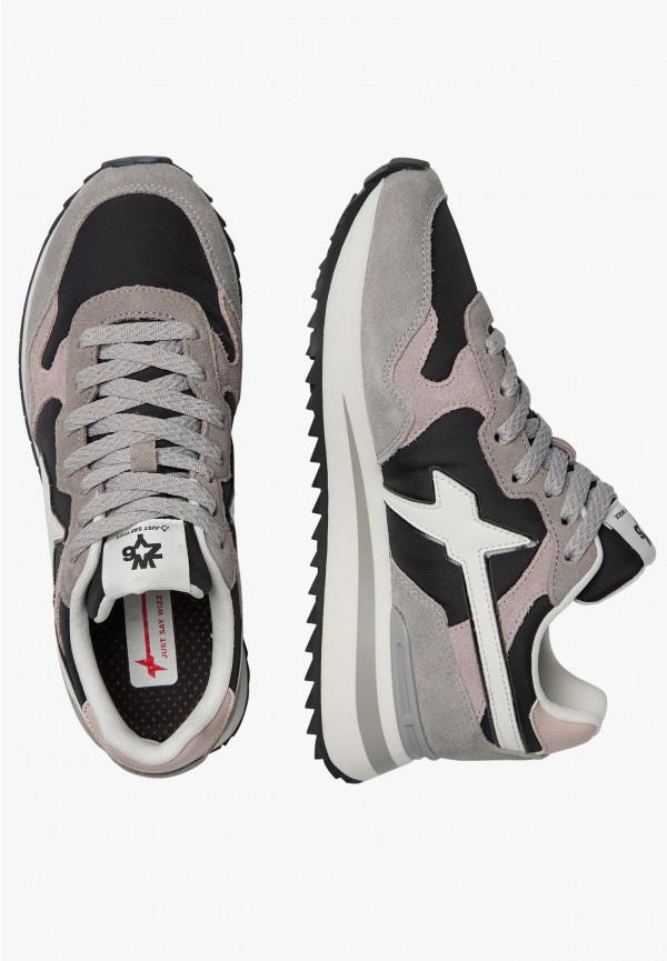 W6yz Sneakers in tessuto tecnico e suede Grigio -YAK-W Fino Al -60%