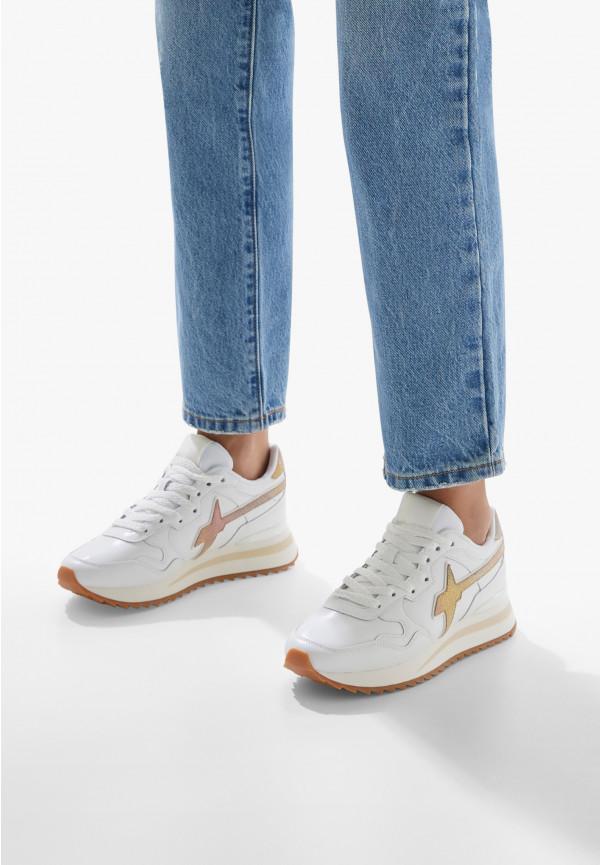W6yz Sneakers in pelle Bianco -YAK-W Prezzo Ridotto