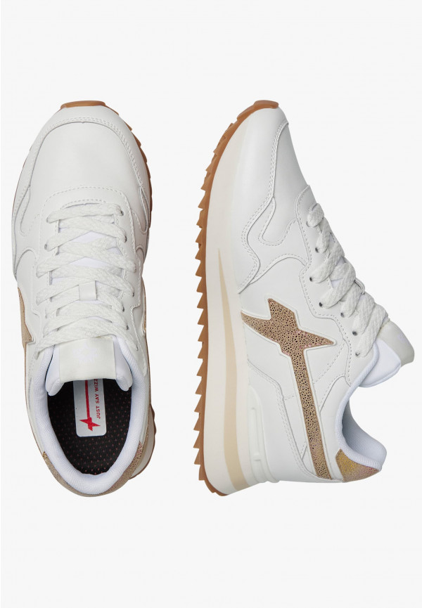 W6yz Sneakers in pelle Bianco -YAK-W Prezzo Ridotto