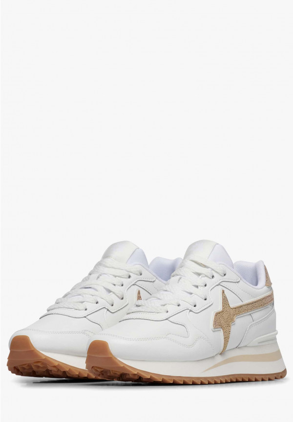 W6yz Sneakers in pelle Bianco -YAK-W Prezzo Ridotto