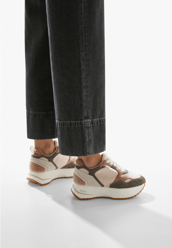 W6yz Sneakers in suede Beige -ANNY 2 W Saldi Di Fabbrica