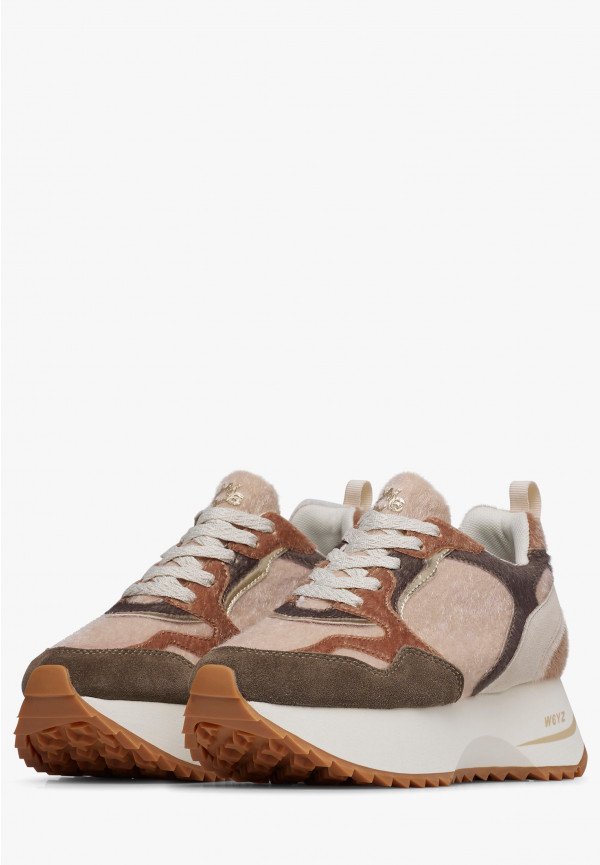 W6yz Sneakers in suede Beige -ANNY 2 W Saldi Di Fabbrica