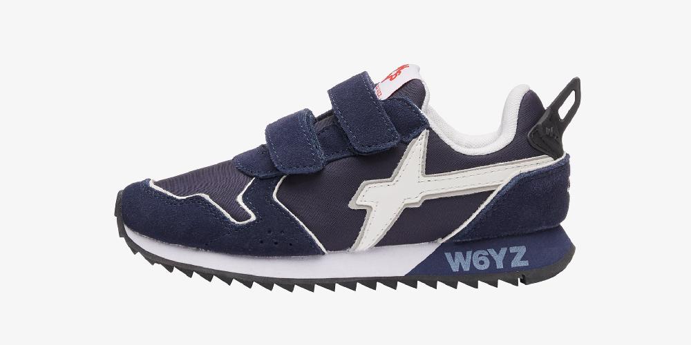 W6yz Sneakers con dettagli argentati Blu -JET VL-J